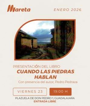 'Cuando las piedras hablan', de Pedro Pedraza, llega a Mareta