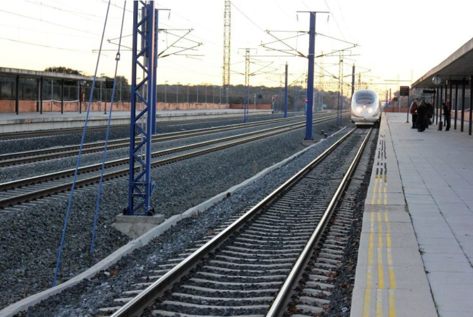 Estación del Ave en Guadalajara-Yebes. Imagen: Ayuntamiento de Yebes