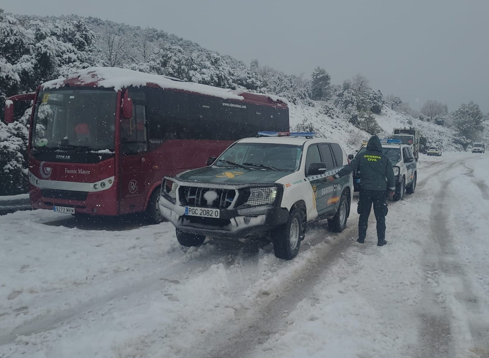 Imagen: Facebook Guardia Civil de Guadalajara 