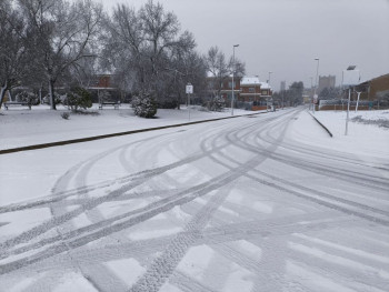 La Aemet eleva a naranja el aviso por nieve en la Alcarria