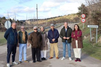 El PP insiste en la necesidad de reparar la carretera de acceso al Monasterio de Monsalud en Córcoles