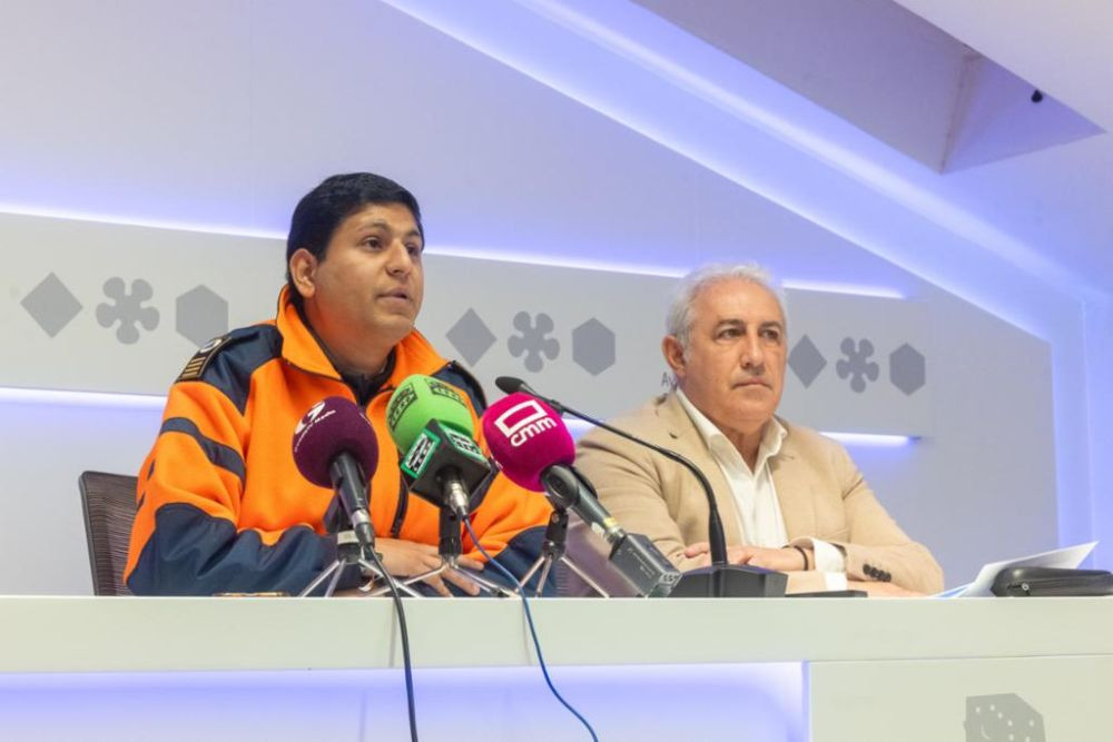 David de Diego Barbas y Chema Antón en una foto de archivo//Imagen: Ayuntamiento de Guadalajara.