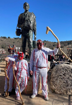 La botarga de Peñalver regresa a las calles del pueblo este fin de semana