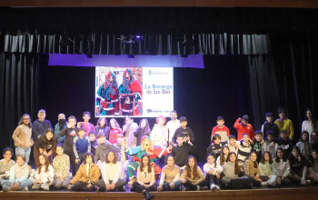 Botarga para pequeños y mayores en la víspera de San Blas de Cabanillas