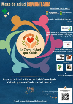 'La comunidad que cuida', el nuevo canal de WhatsApp para el bienestar emocional en Chiloeches 