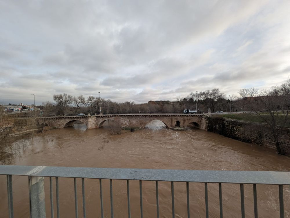 Aumenta la preocupación en Guadalajara por la situación del río Henares. // Imagen: Carmen Ibáñez