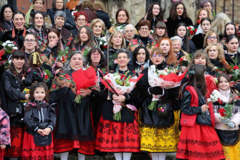 Beatriz Talegón reivindica el legado femenino como Alcaldesa de Honor de las Águedas de Cogolludo 2026