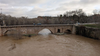 Bajan a dos los avisos hidrológicos de nivel rojo en los ríos de Guadalajara