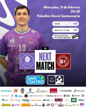 El SANICENTRO Balonmano Guadalajara recibe al Ciudad de Logroño con la permanencia en el horizonte