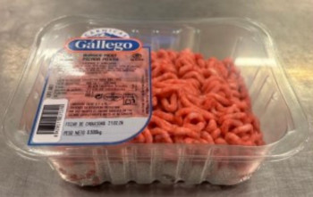 Alerta por la posible presencia de fragmentos de plástico en burger meat distribuidos en Castilla-La Mancha