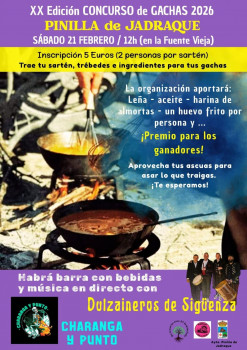 Pinilla de Jadraque celebra la XX edición del concurso de gachas 2026