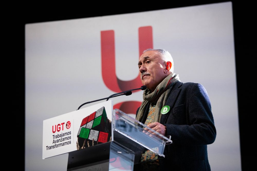 Pepe Álvarez, secreetario general de la Unión General de Trabajadores//Imagen: UGT.