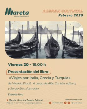 Mareta se adentra en los viajes de Virginia Wolf y presenta el poemario "La perra de Paulov"