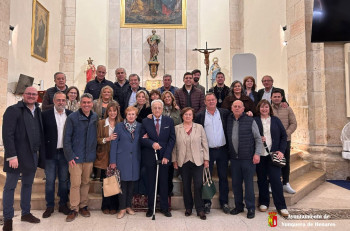 Yunquera de Henares conmemoró el día del Santo Ángel de la Guarda rindiendo tributo a Luis Ruiz
