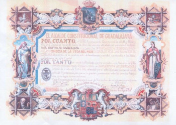 Guadalajara rescata la figura de la Duquesa de Sevillano en el Documento del Mes del Archivo municipal