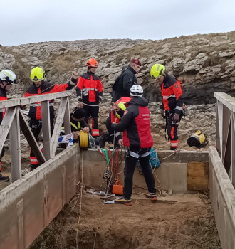 El GEO encuentra el cuerpo sin vida de la joven de Guadalajara accidentada en El Bocal
