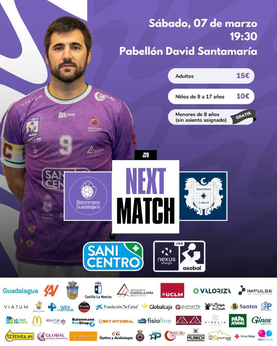 Foto SANICENTRO Balonmano Guadalajara 