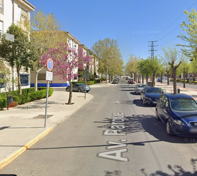 Imagen: El suceso se producía en la Avenida del Parque de Manzanares (Ciudad Real) / Google Maps