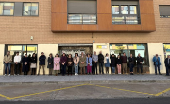 Minuto de silencio en la Subdelegación por el asesinato machista de una mujer en Burgos