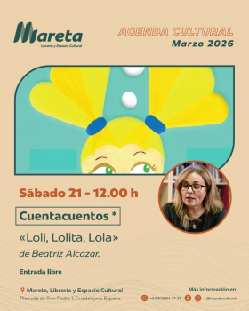 Mareta celebra la llegada de la primavera con un cuentacuentos y la presentación del libro infantil «¿Quién soy? Loli, Lolita o Lola?»