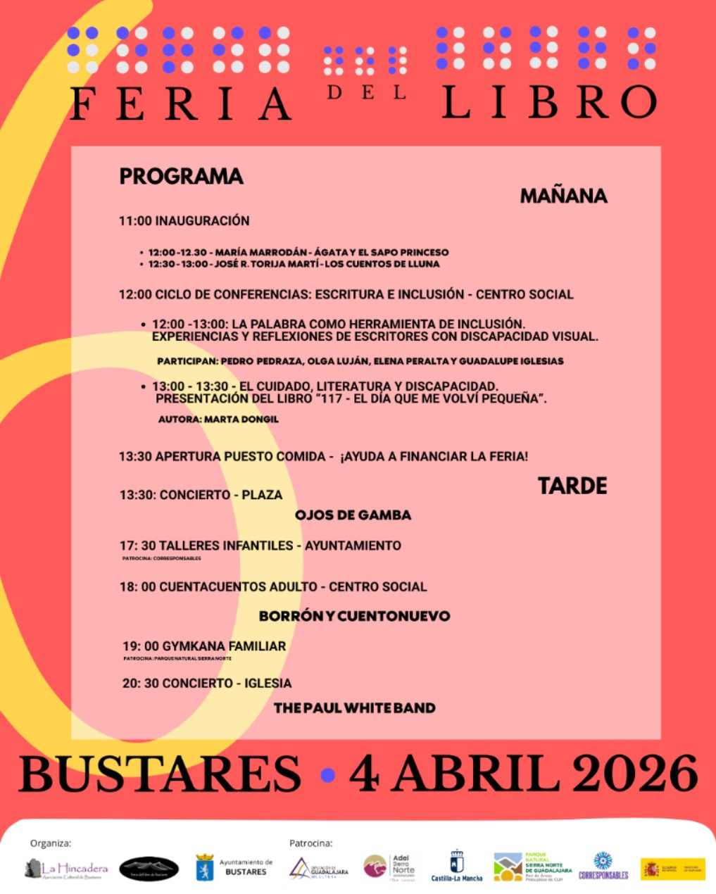 Imagen: Feria del Libro de Bustares