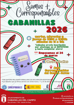 Cabanillas monta una nueva ludoteca a través del programa "Corresponsables"