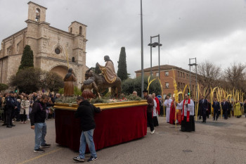 La procesión del Domingo de Ramos abre las celebraciones religiosas de la Semana Santa en Guadalajara