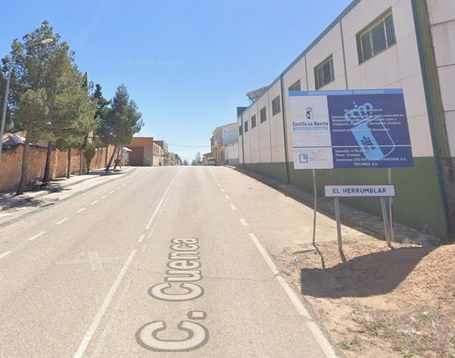 Imagen: El suceso se ha producido en el municipio de El Herrumblar de Cuenca / Google Maps