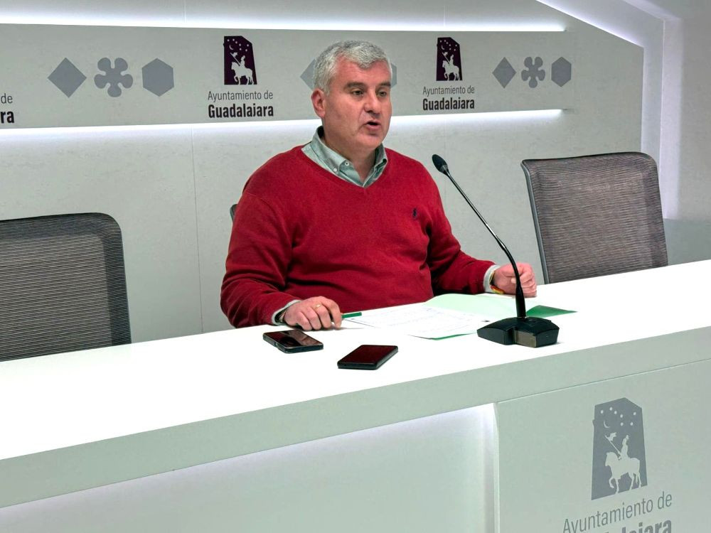 Alfonso Esteban, concejal de Hacienda//Imagen: Ayuntamiento de Guadalajara.