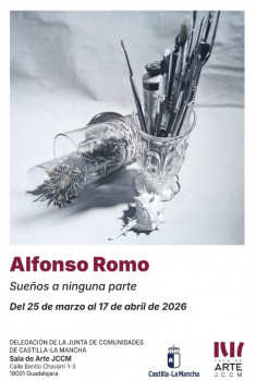 'Sueños a ninguna parte', de Alfonso Romo se podrá visitar en la Sala de Arte de la Delegación de la Junta hasta el 17 de abril