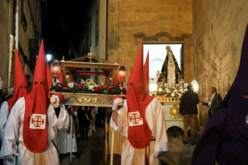 El Vía Crucis y la Procesión del Silencio presiden los actos de la Semana Santa de Almonacid de Zorita