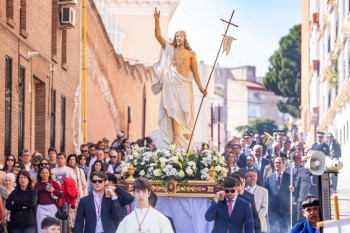 La procesión del Domingo de Resurrección cierra una Semana Santa espectacular en Guadalajara