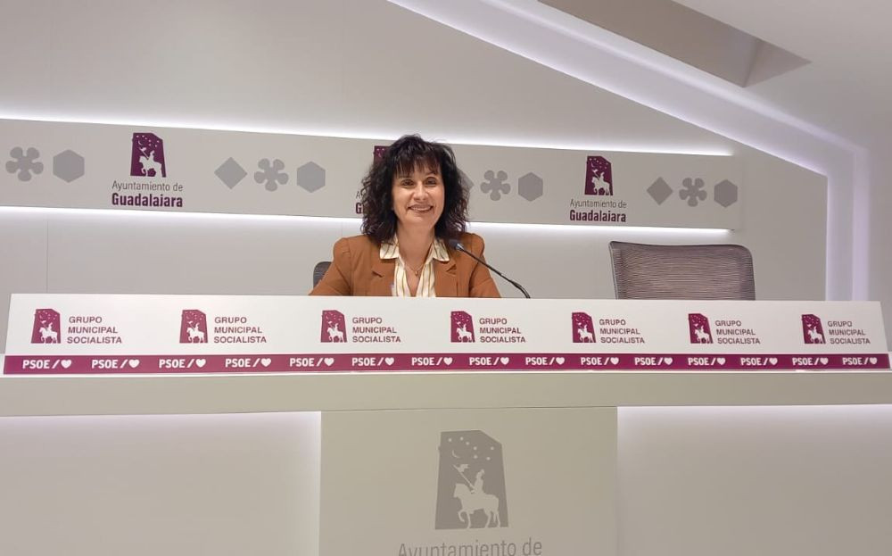 Pilar Sánchez, concejala del PSOE en el Ayuntamiento de Guadalajara//Imagen: El Decano de Guadalajara.