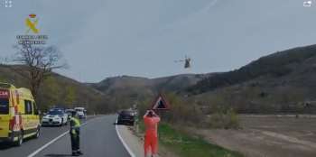 VÍDEO: La Guardia Civil reanima a un conductor en parada cardiorrespiratoria en la N-2 a la altura de Medinaceli
