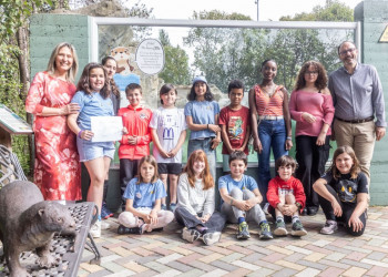 La nueva nutria del Zoo Municipal ya tiene nombre, Otto, gracias a la participación del Consejo de la Infancia