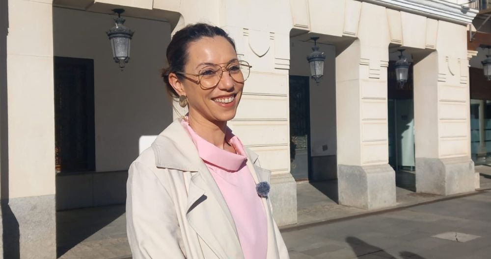 Lucía de Luz, portavoz del Grupo Municipal del PSOE en el Ayuntamiento de Guadalajara//Imagen: El Decano de Guadalajara.