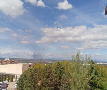 Incendio en Fuentelahiguera