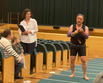 Continúan las visitas teatralizadas este viernes 17 de abril en el Teatro Buero Vallejo