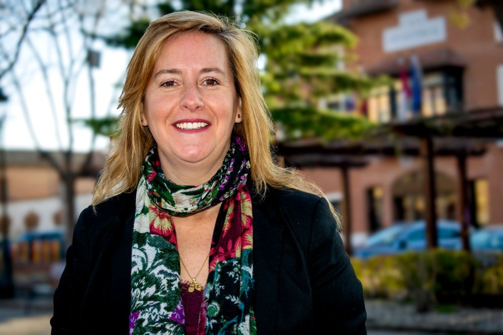 Inmaculada Tello, portavoz del PSOE en el Ayuntamiento de Alovera. //Imagen: PSOE Alovera