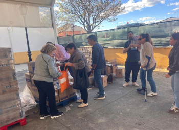 Alovera repartió más de 10.000 litros de agua durante la avería de la MAS