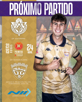 El CD Guadalajara enfoca Cáceres como una final por la permanencia