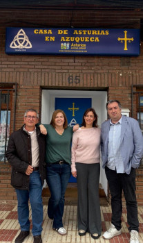 Javier Lobo, nuevo presidente de la Casa de Asturias en Azuqueca de Henares