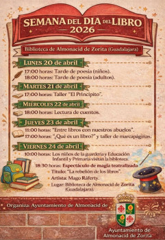 Almonacid de Zorita celebra el Día del Libro con una semana llena de actividades 