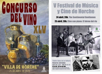 Música, cine y vino aderezan la agenda cultural de este fin de semana en Horche