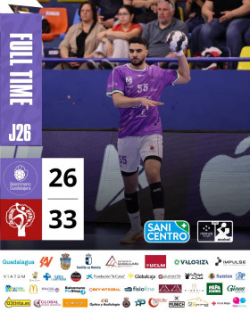 El SANICENTRO Balonmano Guadalajara, al límite: una derrota que obliga a apelar al milagro en el tramo final