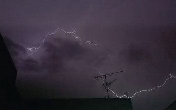 Aviso naranja por tormentas para hoy en la Alcarria 