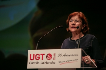La guadalajareña Maribel Loranca, reconocida en el 30 aniversario de UGT-CLM 