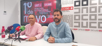 Salarios, vivienda y democracia, ejes de los sindicatos UGT y CCOO para el 1º de Mayo