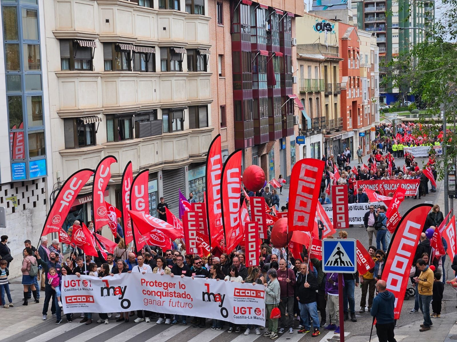 Imagen: Archivo. CCOO Guadalajara.
