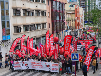 UGT y CCOO llaman a participar en la manifestación del 1º de Mayo